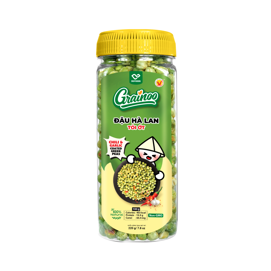 Đậu hà lan tỏi ớt 220g